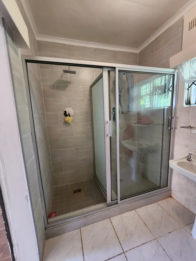 2 way shower shower glass door