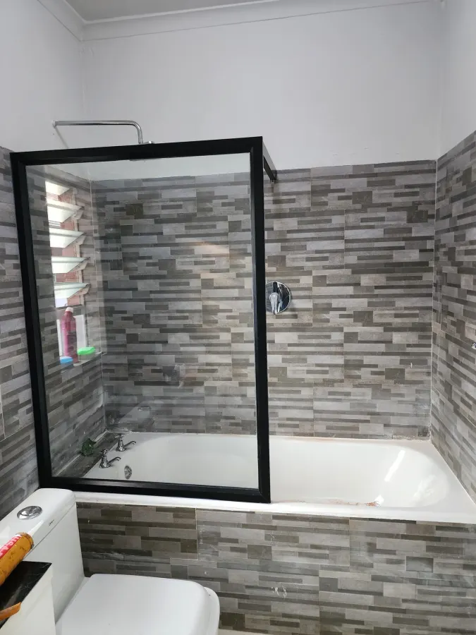 Shower glass