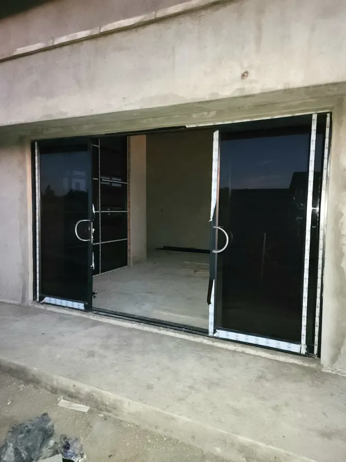 Patio Sliding Door With a Sidelight
