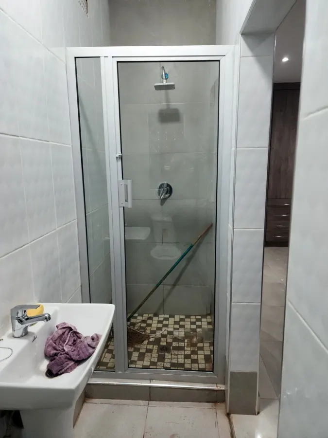 Hinged Aluminium Shower Door