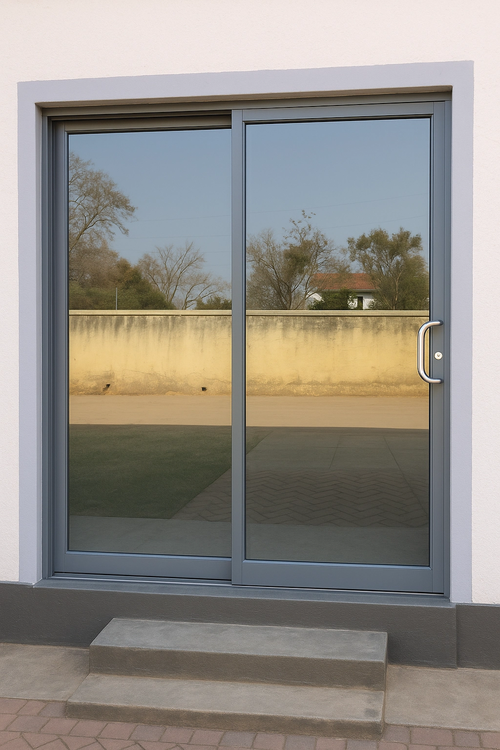 Galaxy aluminium sliding door